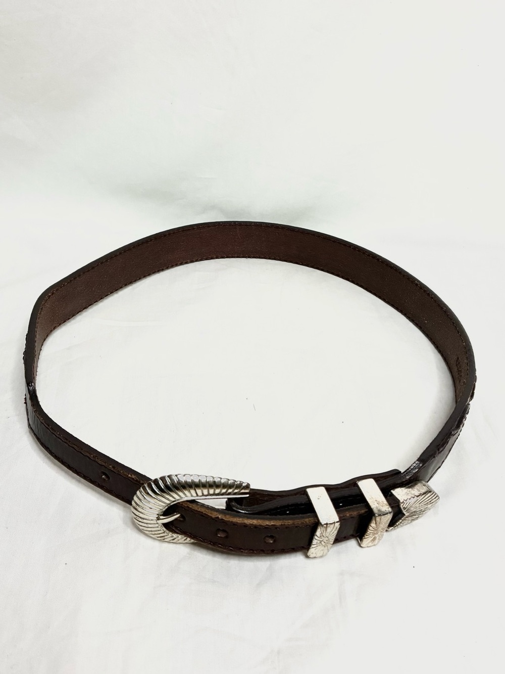 Vintage Leather Western Belt